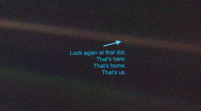 You are currently viewing Together on this pale blue dot